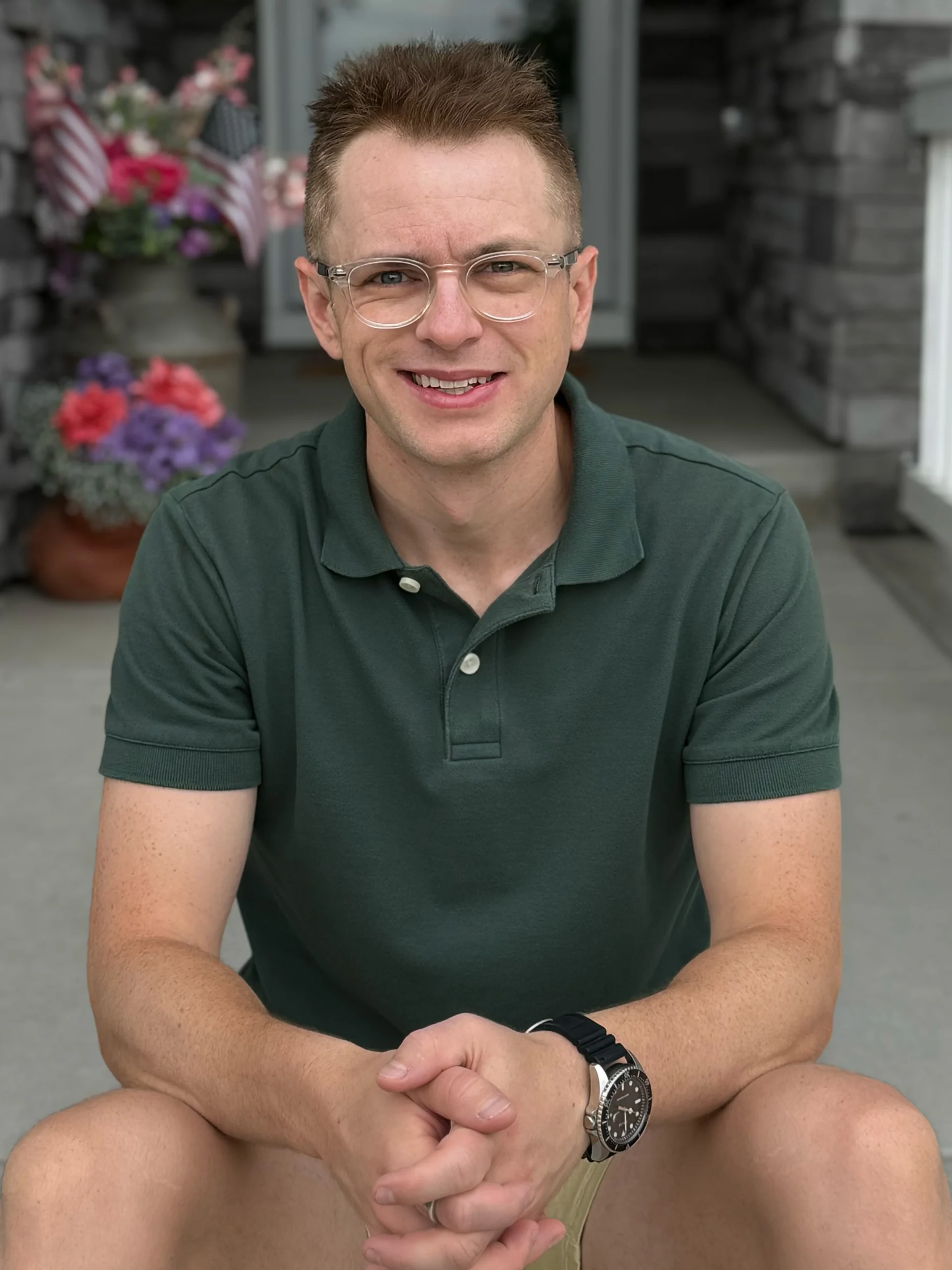 Seth, the author of this Ramsay Hunt Syndrome field guide, with his dog Indy in Timnath, Colorado